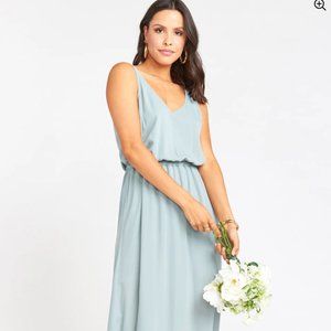 Show Me Your Mumu Bridesmaid Dress- Sage